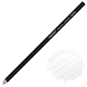 Primo Euro Blend Charcoal Pencil White