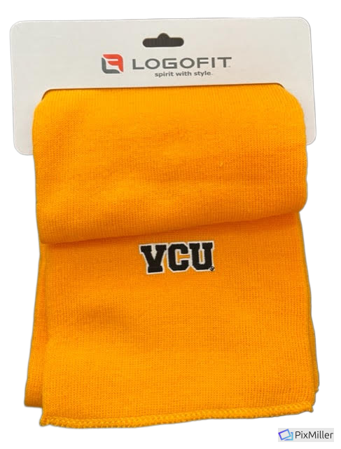 VCU scarf gold