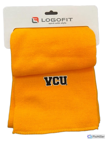 VCU scarf gold