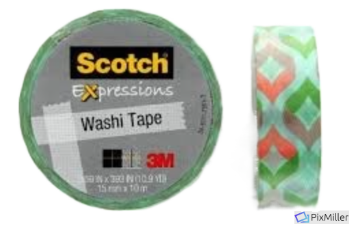 Coloring Washi Tape Assorted