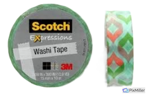 Coloring Washi Tape Assorted