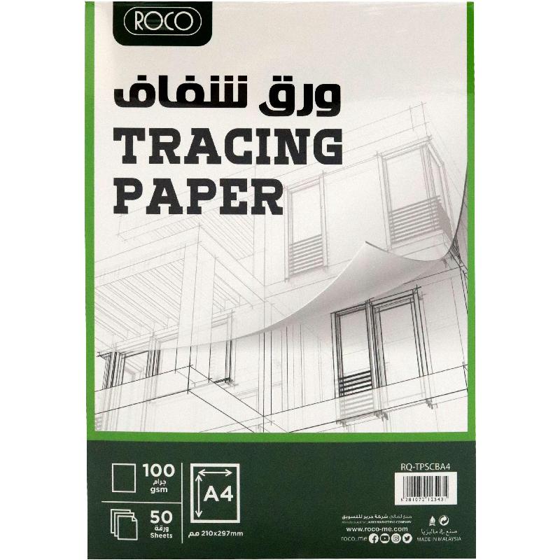 Roco Tracing Paper A4 50 sheets