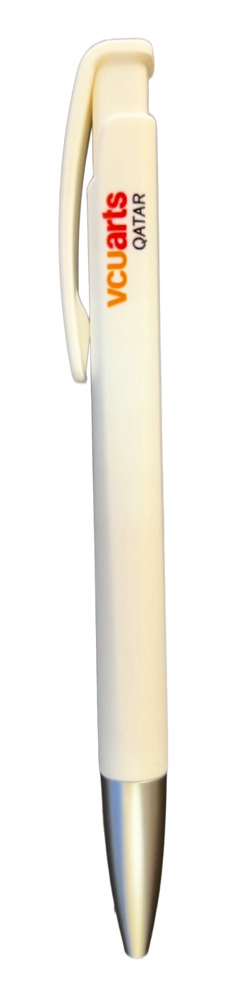 VCUarts Pen White