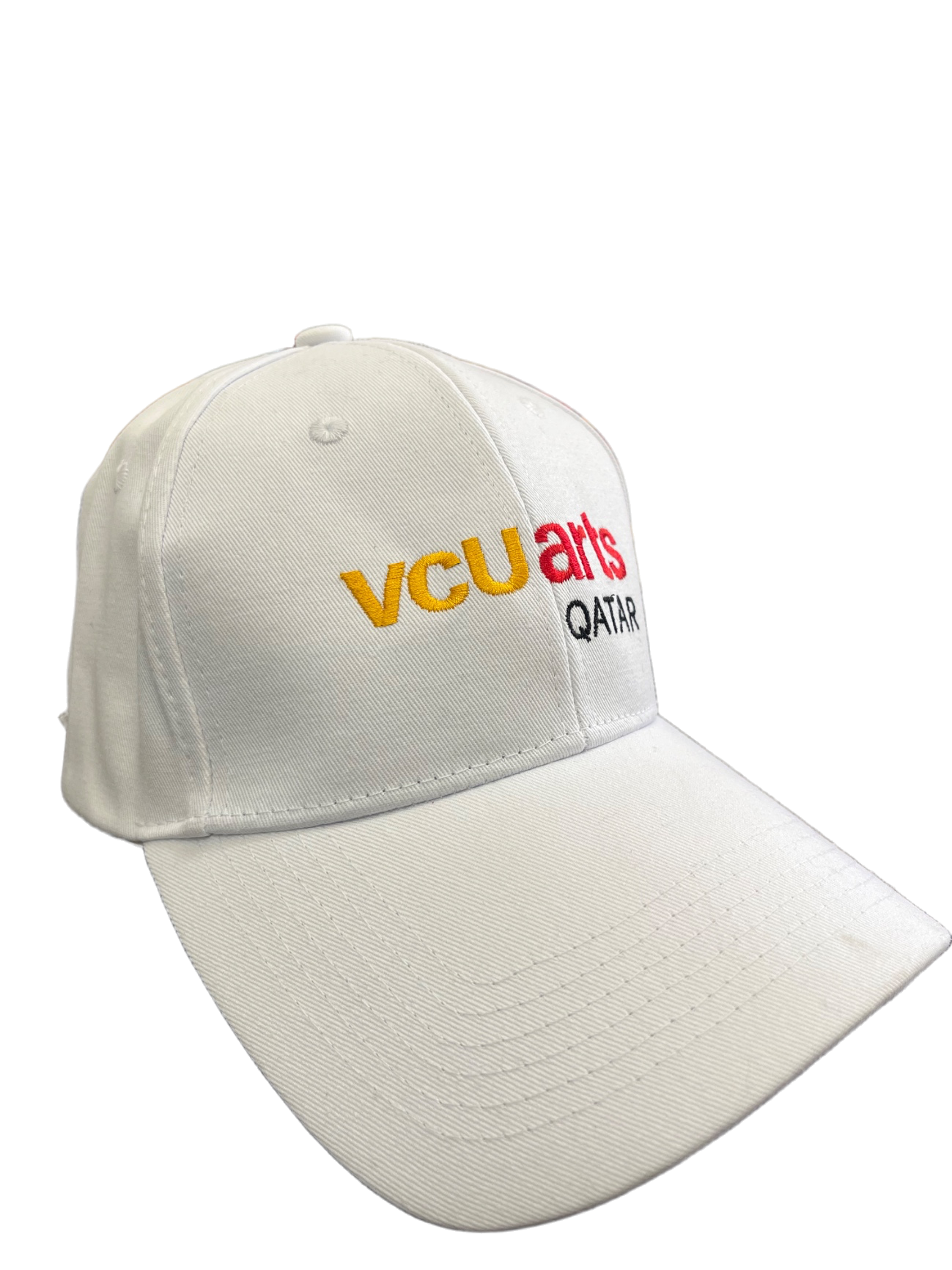 VCUarts Qatar white cap