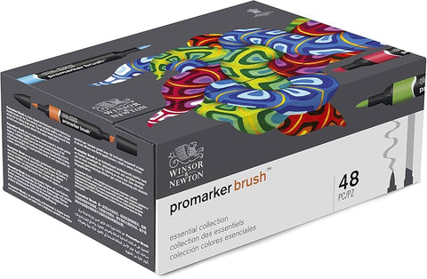 Winsor & Newton Promarker Brush, Set of 48