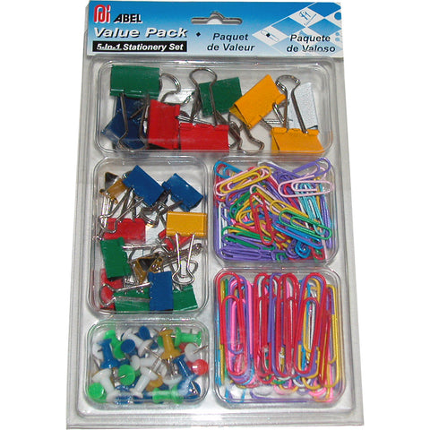 Value Pack 5-in-1 stationery set