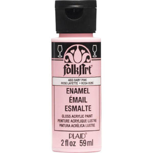 FolkArt Gloss Acrylic Paint (Baby Pink)