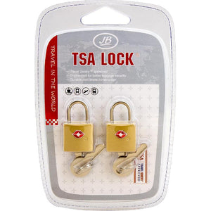 TSA Lock 2 Pack. EX-A5145 Gold