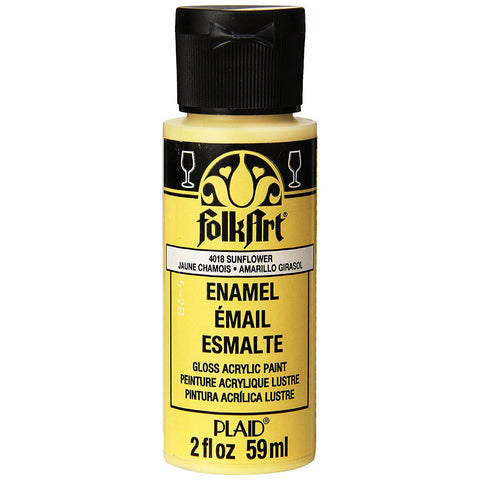 FolkArt Gloss Acrylic Paint (Sunflower)