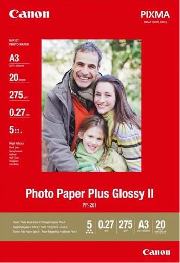 Canon paper A3 photo paper glossy II - PP201