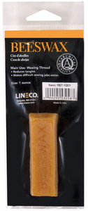 Lineco Bees Wax - 1 oz, Block