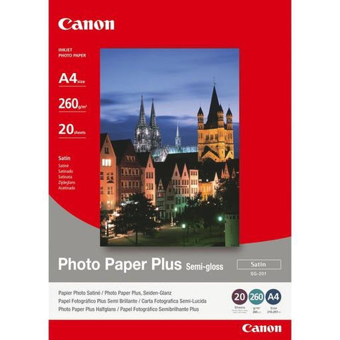 Canon photo paper A4 Plus semi-gloss Satin -SG201