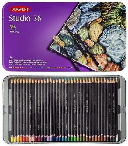 Derwent Studio 36 Fine Color Pencils