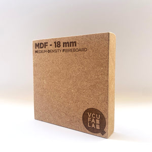 MDF 18mm 18.0mm (2440mm X 1220mm) Also available in 1/2 size