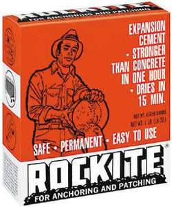 Rockite Expansion ,anchoring and patching cement.1LB