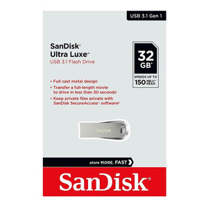 SanDisk Ultra Luxe USB 3.1 Flash Drive 32GB