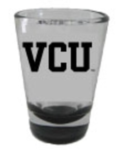 VCU mini clear glass black bottom