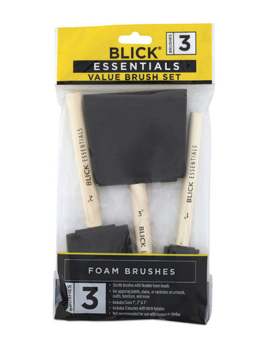 Blick Essentials Value Foam Brushes