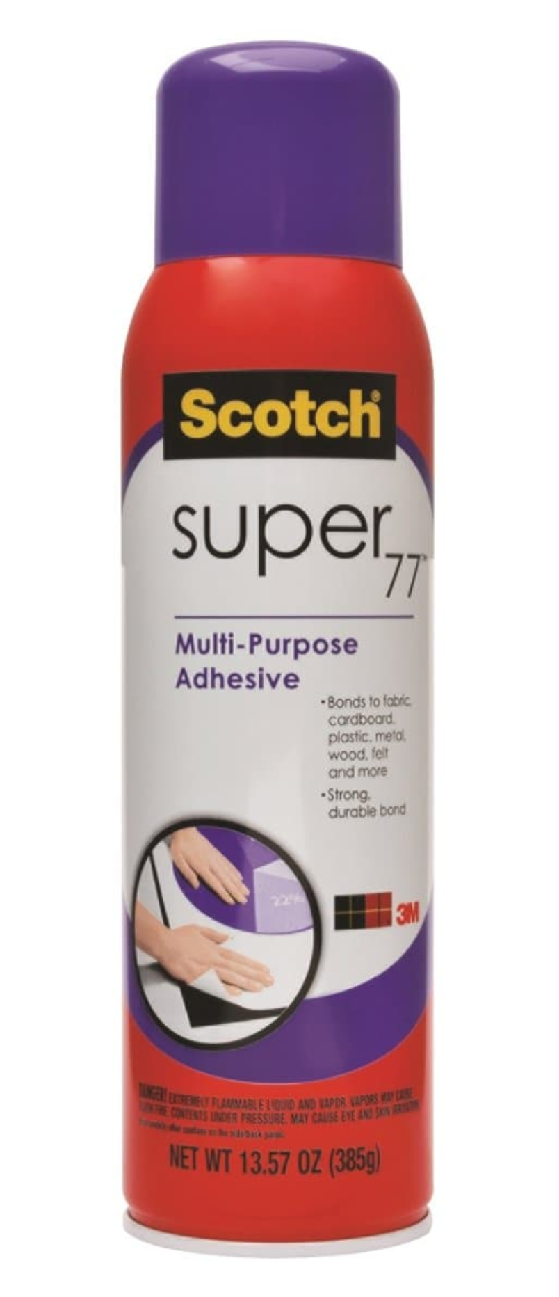 Scotch super 77 multi-purpose adhesive