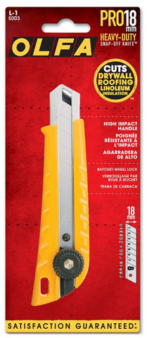 OLFA PRO18 heavy duty snap-off knife