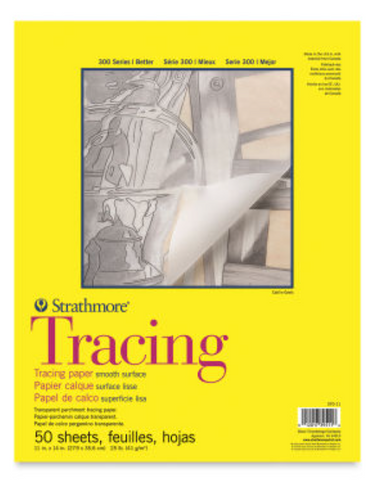 Strathmore 300 Series Tracing Paper - 11" x 14", 50 Sheets