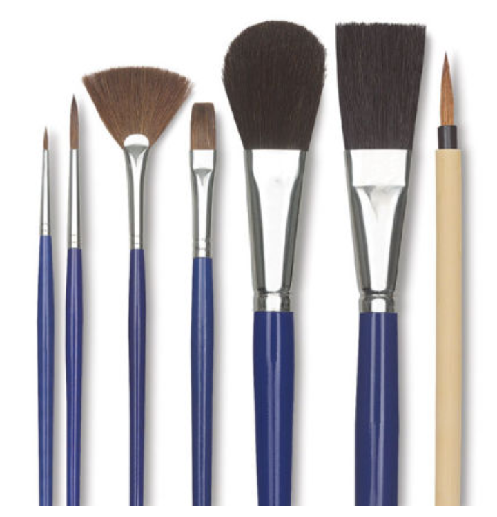 Blick Ceramic Glaze Detail Brush Set