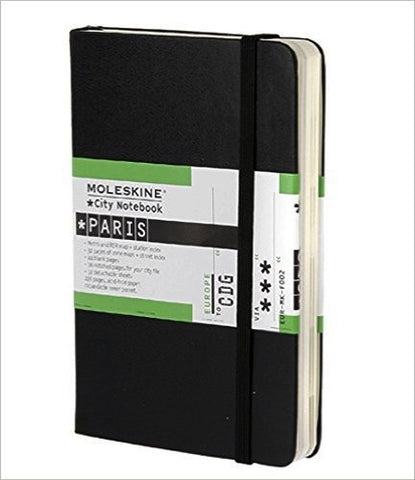 Moleskine City Notebook - Paris, Pocket, Black, Hard Cover (3.5 x 5.5) (City Notebooks)