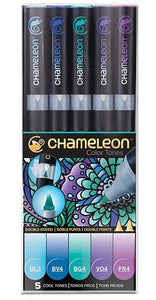 Chameleon 5-Pen Cool Tones Set