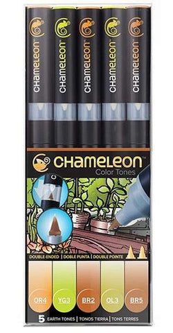 Chameleon 5-Pen Earth Tones Set