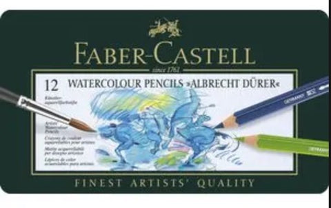 Faber-Castell Albrecht D√ºrer Watercolor Pencil Tin - 12 count