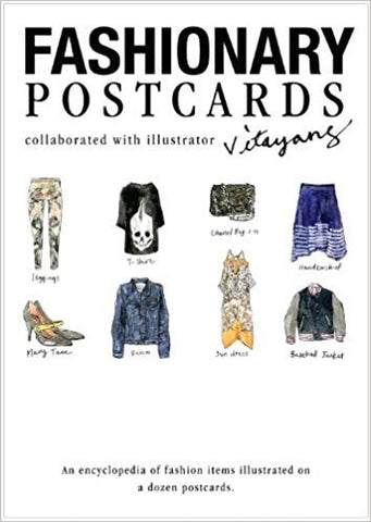 Fashionary Postcards Book