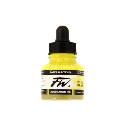 FW ACRYLIC INK 1OZ LEMON YELLOW