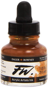 FW ACRYLIC INK 1OZ RAW SIENNA