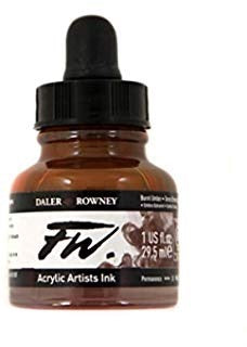 FW ACRYLIC INK 1OZ SEPIA