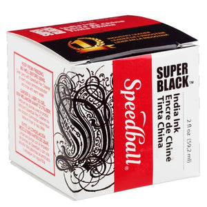 Speedball Super Black India Ink 2 fl oz