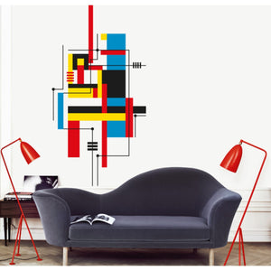 MV544 Bahaus - Myvinilo creative wall design