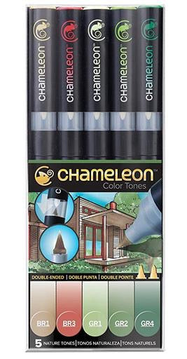 Chameleon 5-Pen Nature Tones Set