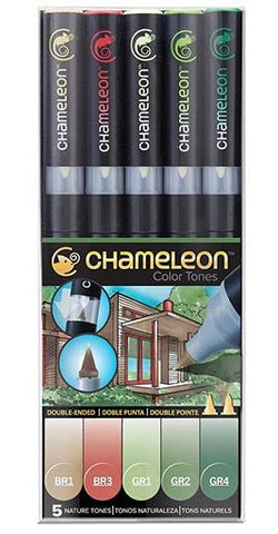 Chameleon 5-Pen Nature Tones Set