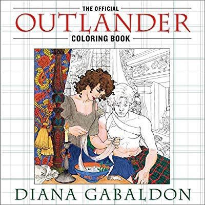 The official outlander coloring book by Diana Gabaldon