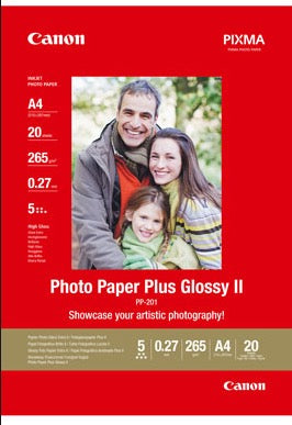 Canon A4 photo paper glossy II - PP201