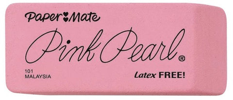 Papermate pink eraser