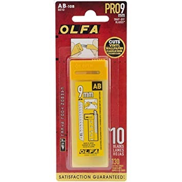 Olfa PRO9mm Snap-off Blades 10 Blades