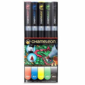 Chameleon 5-Pen Primary Tones Set