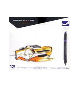 PRISMACOLOR CHISEL MARKER 12/CT