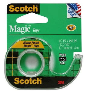 Scotch 3M Magic Tape, 1/2