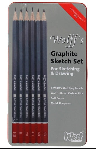 Wolffs Graphite Sketch Set