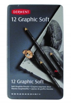 Derwent 12 Graphic Soft Pencil