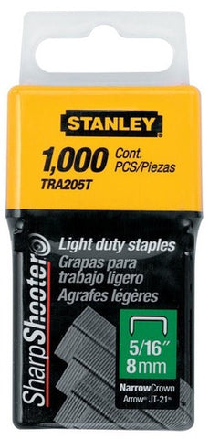 Stanley 1,000 Light duty staples 5/16‚Äù 8mm