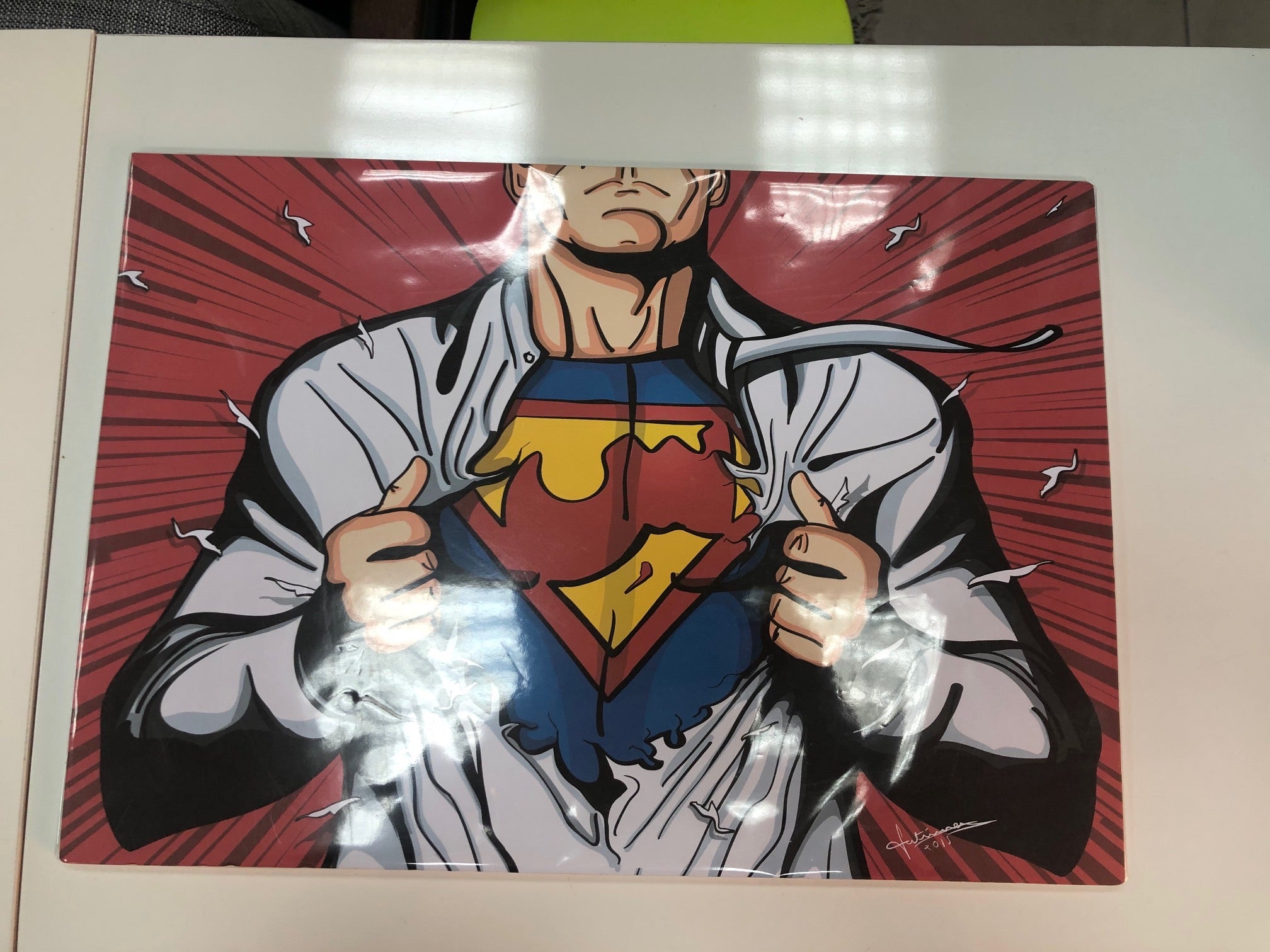 Ideyna Superman Dubai Art Prints