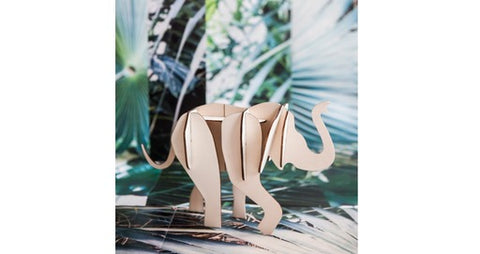 Wooden Totem Elephant - TTM43